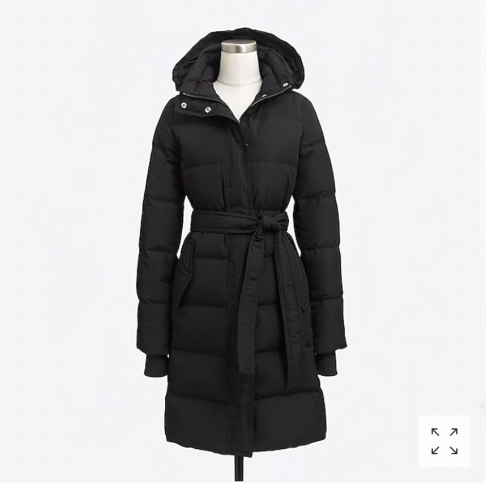 J. Crew Factory Down Puffer Coat